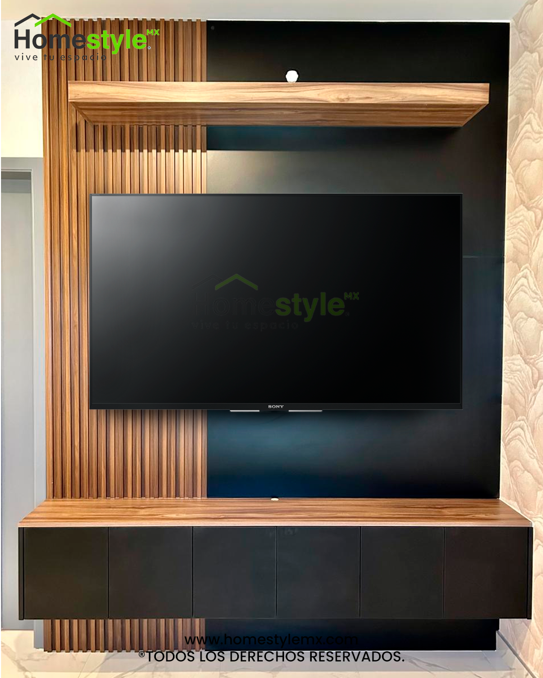 Mueble de TV Residencial Gran Alameda