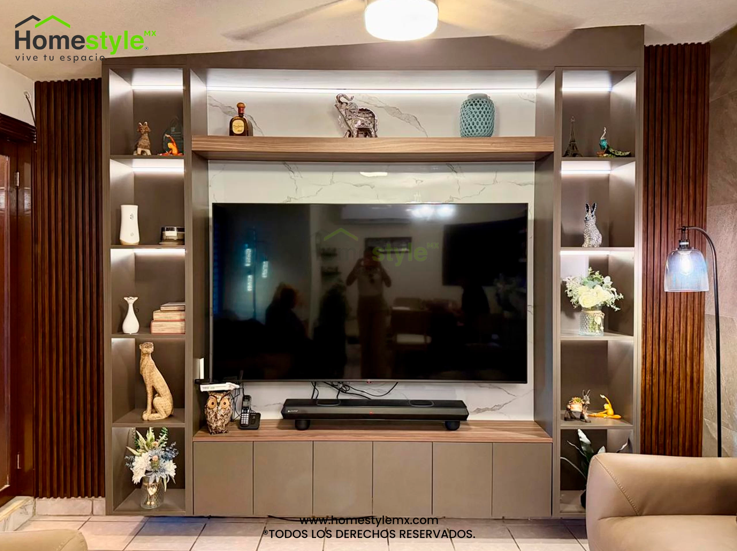 Mueble de TV Fracc. Justo Sierra