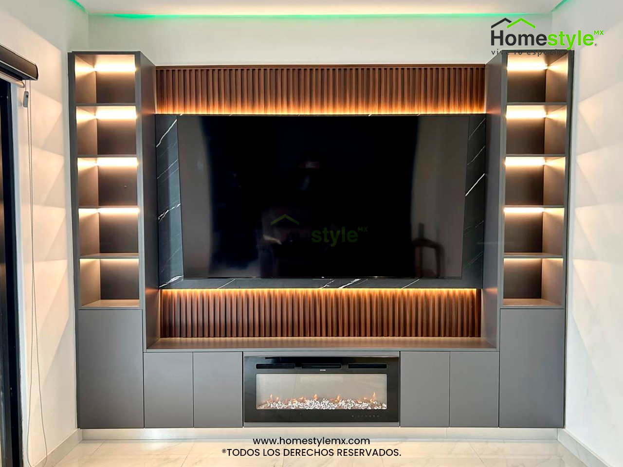 Mueble de TV Paseo de Santiago