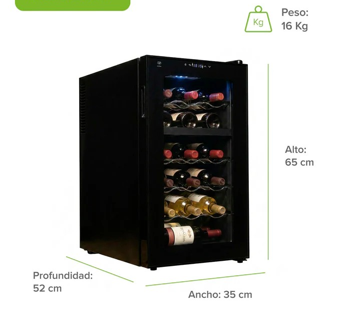 Cava de vinos 18 botellas - Image 2